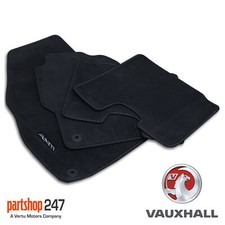 GENUINE OE VAUXHALL NEW ADAM TAILORED VELOUR CAR FLOOR CARPET MATS FRONT & REAR