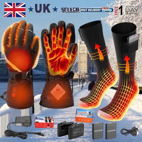 Electric heated socks - heated, gloves