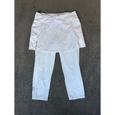Athleta White Skapri Skirted