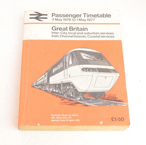 Railway passenger timetable - timetable, br