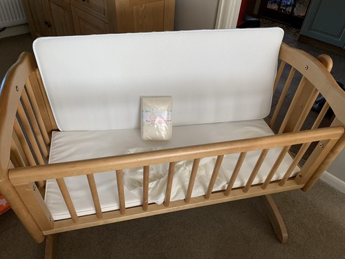 Wooden nursery cotbed bed - cotbed,