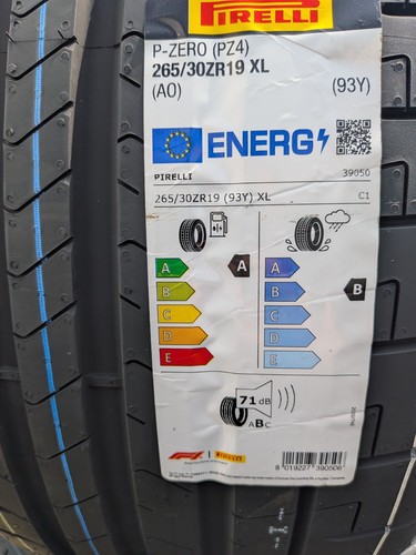 265 93y pirelli p - 265/30/19, p-zero