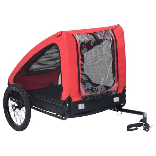 Pet bike trailer - trailer, black