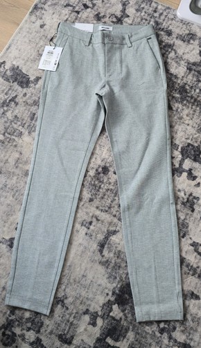 Slim herringbone trousers - herringbone,