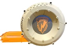 Nerf gun magazine 35 dart drum Fits Raider Hyperfire rhino fire Rampage Ect