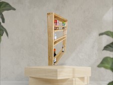  2-Tier Wooden Spice Rack 