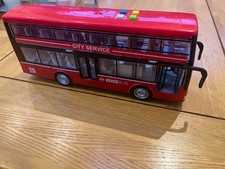 Super Wheelz Lights & Sounds Double Decker Bus toy,