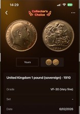 1910 edward VII - one pound