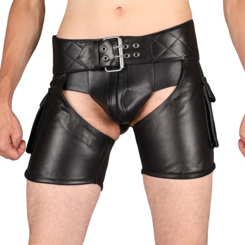 Mens quilted real black - mens,