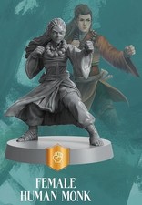 Monk Human Female Mini