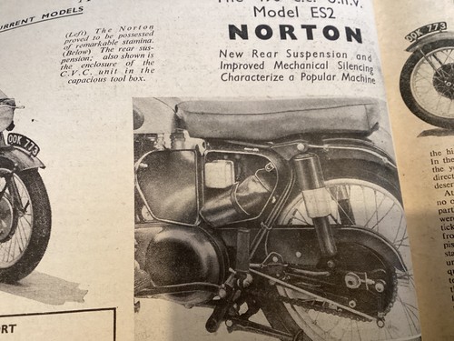 Norton es2 test period 1954 - test,