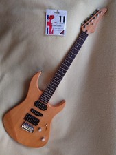 Yamaha RGX121D Electric Guitar (Natural satin wood), used condition