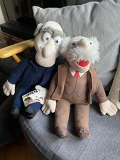 Disney The Muppets Statler & Waldorf  Large 18” Plush Jim Henson Old Men