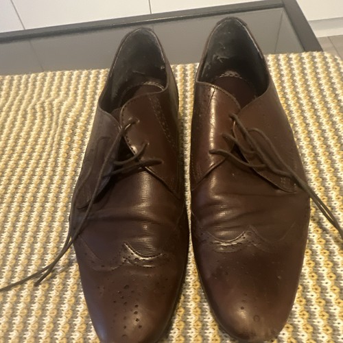 Topman brown shoes size - brown,