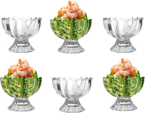 Set glass prawn - 6,