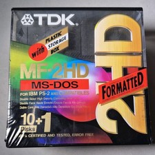 3,5" FLOPPY MF-2HD TDK (MS-DOS