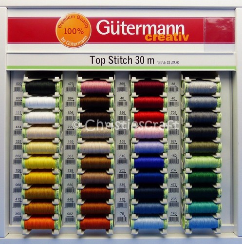 Gutermann top stitch thread - gutermann,