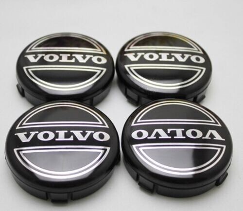 Volvo black centre caps - volvo,