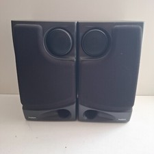 Goodmans Stereo Speakers - Black 15w, 4ohms - 2 Way Bass Reflex