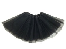Black Tutu Skirt Lady Women