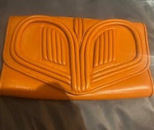 Bracher Endem Bora Asku Burnt Orange Clutch AW12 Limited Catwalk Edition RARE