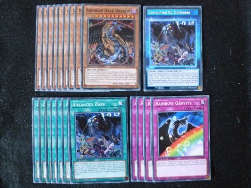 Card rainbow dark - 20,