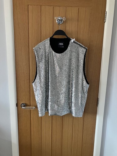 Bnwt zara silver - bnwt,