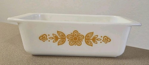 Vintage pyrex butterfly gold - pyrex,