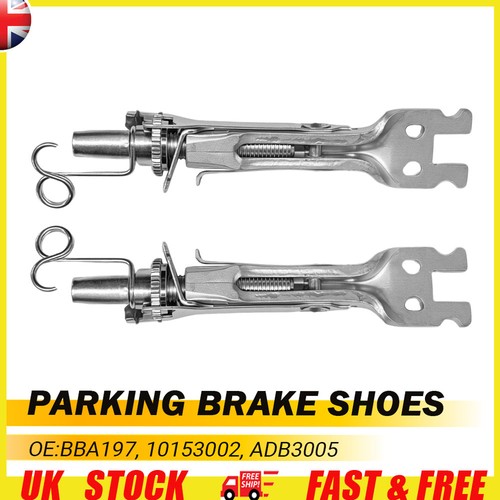 Pair rear brake shoe adjusters - rear,