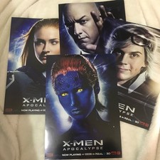 X-Men Apocalypse 2016 - 4x A3