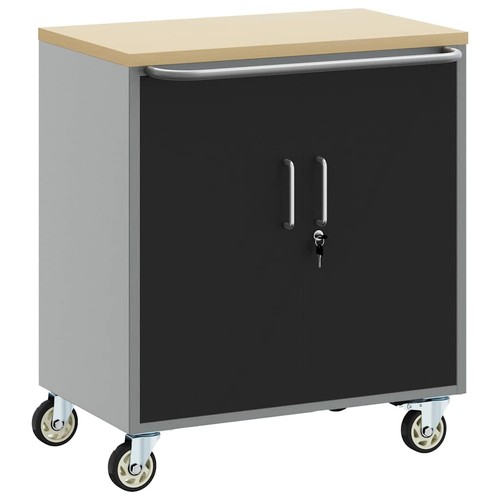 Workshop bench with wheel - workshop,