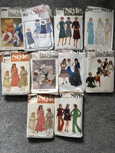 Style sewing pattern bundle - 10,