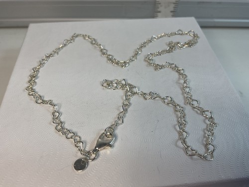 Pandora linked hearts necklace - pandora,