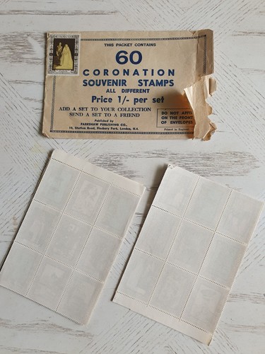1937 coronation sheet - coronation, 60