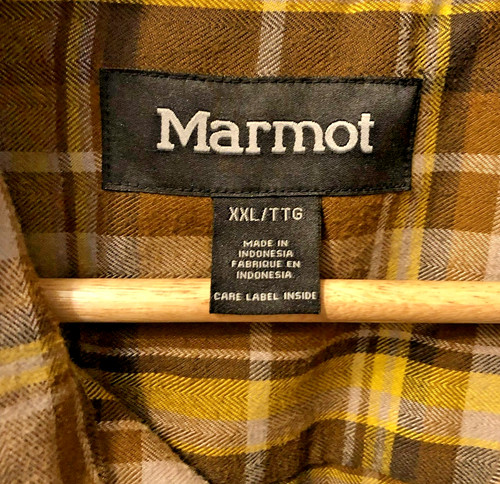 Marmot brushed cotton flannel - cotton,