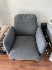 IKEA Ekolsund reclining lounge chair (Dark Grey)