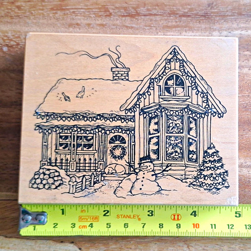 Psx wood mounted rubber stamp - psx,