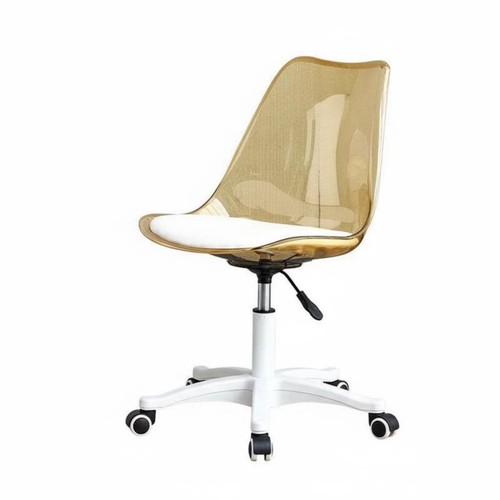 Armless transparent swivel - transparent,
