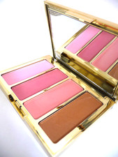 ESTEE LAUDER Blush Bronzer Palette Pink Tease Kiss Peach Passion Bronze Goddess