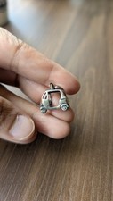 2 beautiful sterling silver 925 Tuk Tuk Auto Rickshaw charms