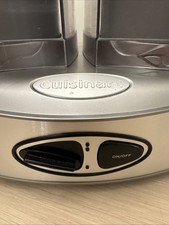 Cuisinart Dual Flavour Ice Cream Maker Machine ICE-40BCU Stainless Steel