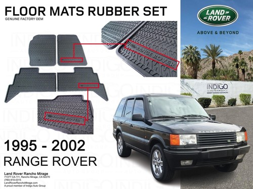 Land rover floor mats rubber - land,