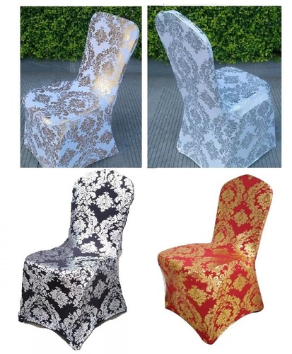 Spandex chair cover golden - spandex,