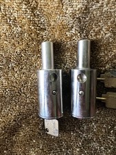 2x Chubb Hercules Keyed Alike Cores With 3 Keys