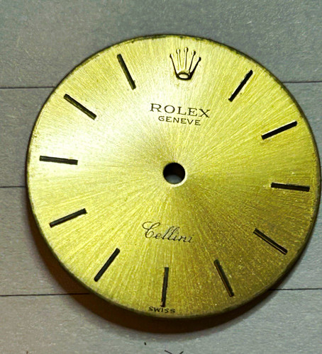 Rolex cellini gold dial - rolex,