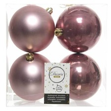10cm Velvet Pink Christmas