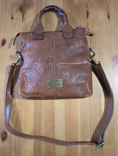 Fossil explorer leather tote - fossil,