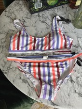 Lovely Boohoo purple and neon