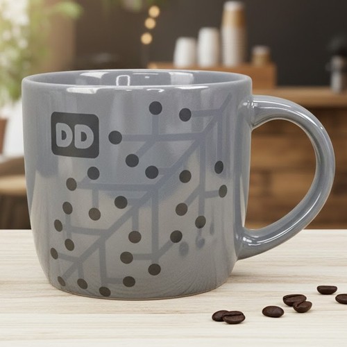 Dunkin donuts mug 2014 - donuts,