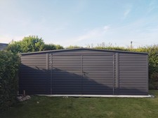 Metal Building Garden